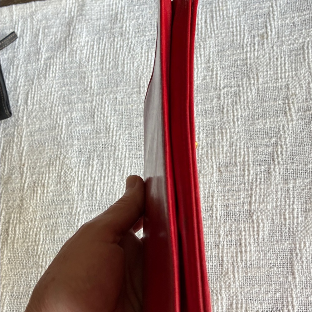Gucci rare vintage Red wallet/Clutch - Picture 6 of 12